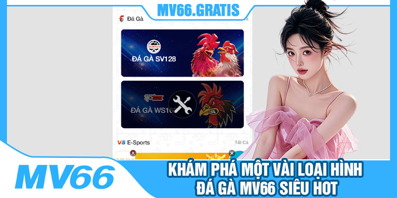 Khám Phá Một Vài Loại Hình Đá Gà MV66 Siêu Hot