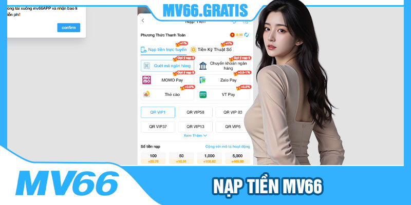 Nạp Tiền MV66